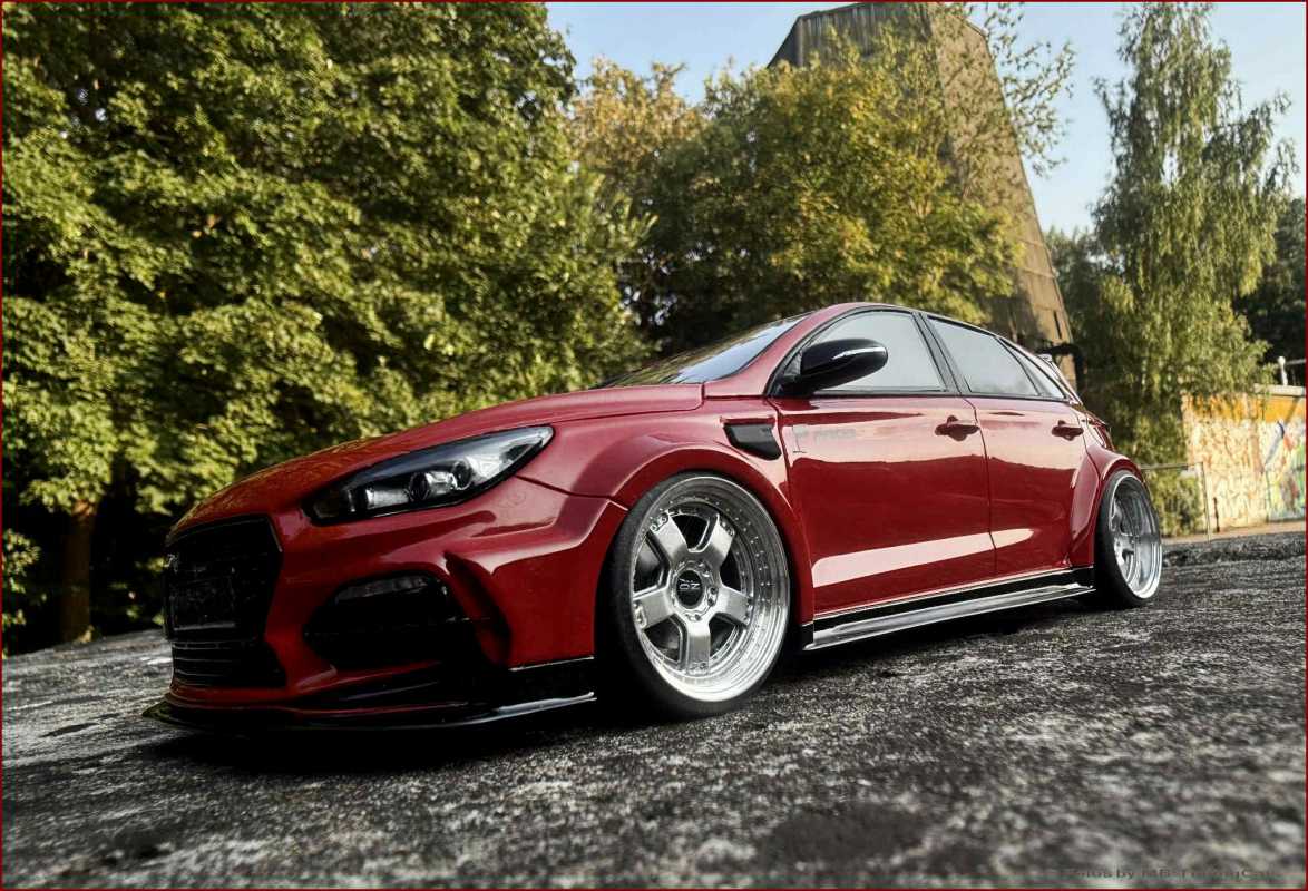1:18 Hyundai I30 N Prior Rot Edition mit 3tlg.Alufelgen inkl.OVP